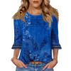 B-blue Background Printing