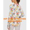 imageBlingfit Womens Workout Tops Long Sleeve Running Hiking Athletic Gym Shirts Lightweight UPF50 UV Rash Guard Sun ProtectionMulticolor Floral