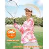 imageBlingfit Womens Workout Tops Long Sleeve Running Hiking Athletic Gym Shirts Lightweight UPF50 UV Rash Guard Sun ProtectionWpf