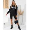 imageBlingfit Zip Up Hoodies for Women Oversized Y2K Velvet Sweatshirt Long Sleeve 2024 Fashion Hoodie Jacket with PocketAblack
