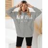 imageBlingfit Zip Up Hoodies for Women Oversized Y2K Velvet Sweatshirt Long Sleeve 2024 Fashion Hoodie Jacket with PocketAgrey