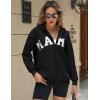 imageBlingfit Zip Up Hoodies for Women Oversized Y2K Velvet Sweatshirt Long Sleeve 2024 Fashion Hoodie Jacket with PocketBblack