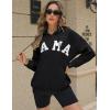 imageBlingfit Zip Up Hoodies for Women Oversized Y2K Velvet Sweatshirt Long Sleeve 2024 Fashion Hoodie Jacket with PocketBblack