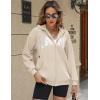 imageBlingfit Zip Up Hoodies for Women Oversized Y2K Velvet Sweatshirt Long Sleeve 2024 Fashion Hoodie Jacket with PocketBkhaki