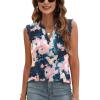 B-blue Pink Floral